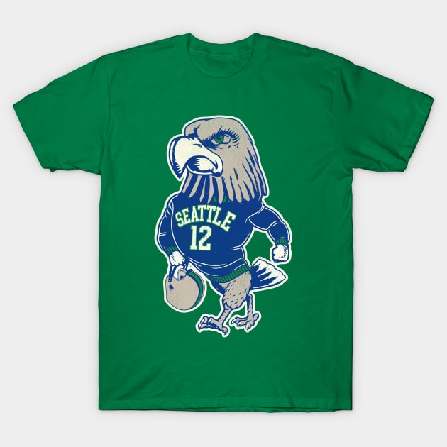 Seattle Mascot T-Shirt by darklordpug